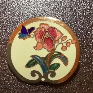 Cloisonné Sea Gems Pin beautiful